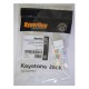 Вставка Keystone Jack RJ-45 (8P8C) Hyperline KJ9-8P8C-C5e-90-WH