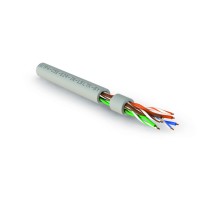 Кабель витая пара Hyperline UUTP4-C5E-S24-IN-LSLTX-GY-305