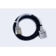 Претерминированная медная кабельная сборка Hyperline PPTR-CT-CSS/C6AS-D-CSS/C6AS-LSZH-8M-GY