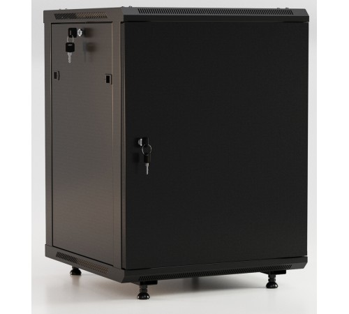 Шкаф настенный Hyperline TWB-FC-1845-SR-RAL9004