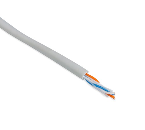 Кабель витая пара Hyperline UUTP2-C5-S24-IN-PVC-GY-500