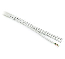 Кабель витая пара Hyperline UUTP12W-C5-S24-IN-LSZH-GY