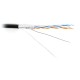 Кабель витая пара Hyperline FUTP2-C5-S24-SW-OUT-PE-BK-500