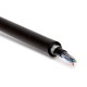 Кабель витая пара Hyperline UUTP4-C5E-S24-ARM-OUT-PE/PE-BK