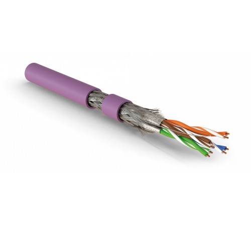 Кабель витая пара Hyperline SFTP4-C7-P26-IN-LSZH-VL-500