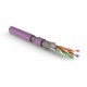 Кабель витая пара Hyperline SFTP4-C7-P26-IN-LSZH-VL-500