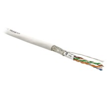 Кабель витая пара Hyperline SFUTP4-C6-P26-IN-LSZH-GY-500