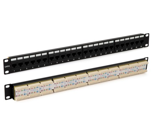Патч-панель Hyperline PP3-19-16-8P8C-C6-110D