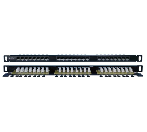 Патч-панель Hyperline PPHD-19-24-8P8C-C6-110D