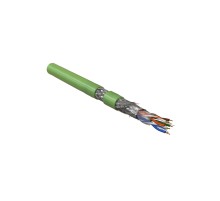 Кабель витая пара Hyperline SFUTP4-C5E-P26-IN-PVC-GN-305