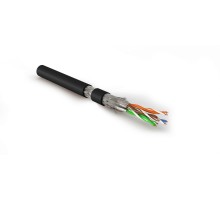 Кабель витая пара Hyperline SFTP4-C7-P26-IN-LSZH-BK-500