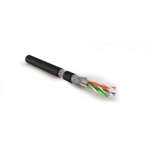 Кабель витая пара Hyperline SFTP4-C7-P26-IN-LSZH-BK-500