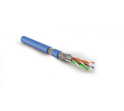 Кабель витая пара Hyperline SFTP4-C7-P26-IN-LSZH-BL-500