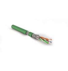 Кабель витая пара Hyperline SFTP4-C7-P26-IN-LSZH-GN-500