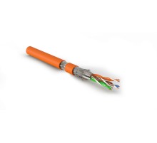 Кабель витая пара Hyperline SFTP4-C7-P26-IN-LSZH-OR-500