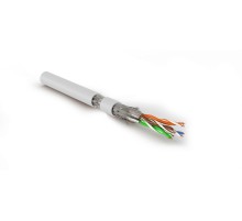 Кабель витая пара Hyperline SFTP4-C7-P26-IN-LSZH-WH-500