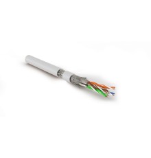 Кабель витая пара Hyperline SFTP4-C7-P26-IN-LSZH-WH-500