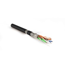 Кабель витая пара Hyperline SFTP4-C7-S23-IN-LSZH-BK-500