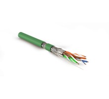 Кабель витая пара Hyperline SFTP4-C7-S23-IN-LSZH-GN-500