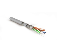 Кабель витая пара Hyperline SFTP4-C7-S23-IN-LSZH-GY-500