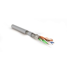 Кабель витая пара Hyperline SFTP4-C7-S23-IN-LSZH-GY-500
