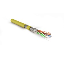 Кабель витая пара Hyperline SFTP4-C7-S23-IN-LSZH-YL-500
