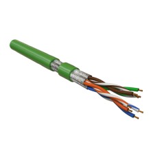 Кабель витая пара Hyperline UFTP4-C6-P26-IN-LSZH-GN-100