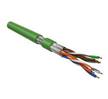 Кабель витая пара Hyperline UFTP4-C6-P26-IN-LSZH-GN-500