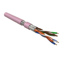 Кабель витая пара Hyperline UFTP4-C6-P26-IN-LSZH-PK-100