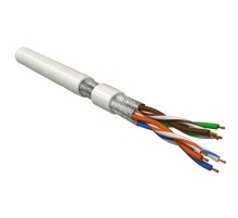 Кабель витая пара Hyperline UFTP4-C6-P26-IN-LSZH-WH-100