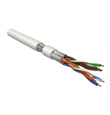 Кабель витая пара Hyperline UFTP4-C6-P26-IN-LSZH-WH-100