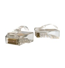 Разъем легкой оконцовки RJ-45 (8P8C) (100 шт.) Hyperline PLEZ-8P8C-UA-C6-100