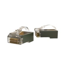 Разъем легкой оконцовки RJ-45 (8P8C) (100 шт.) Hyperline PLEZ-8P8C-UA-C6-SH-100