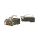 Разъем легкой оконцовки RJ-45 (8P8C) (100 шт.) Hyperline PLEZ-8P8C-UA-C6-SH-100