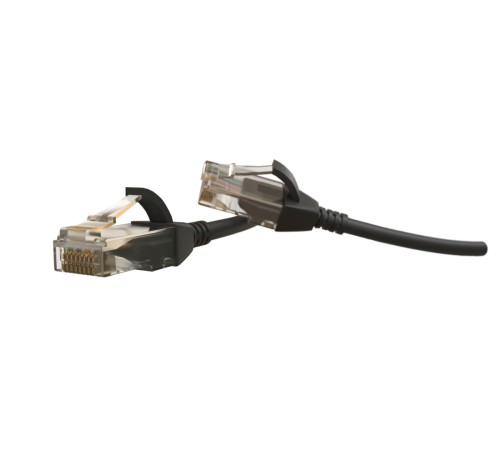 Патч-корд Hyperline PC-LPT-UTP-RJ45-RJ45-C6-1.5M-LSZH-BK