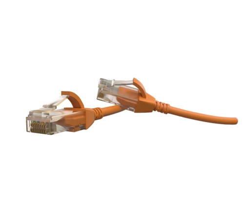 Патч-корд Hyperline PC-LPT-UTP-RJ45-RJ45-C6-1.5M-LSZH-OR