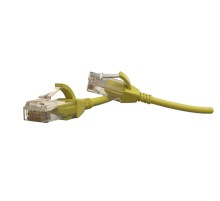 Патч-корд Hyperline PC-LPT-UTP-RJ45-RJ45-C6-1.5M-LSZH-YL