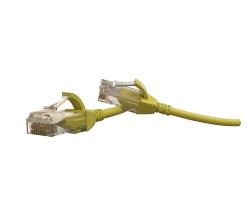 Патч-корд Hyperline PC-LPT-UTP-RJ45-RJ45-C6-1.5M-LSZH-YL