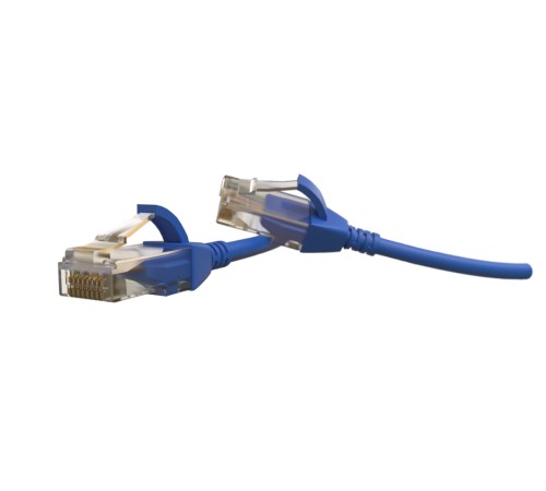 Патч-корд Hyperline PC-LPT-UTP-RJ45-RJ45-C6-1M-LSZH-BL