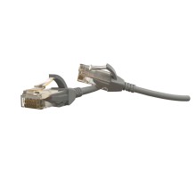Патч-корд Hyperline PC-LPT-UTP-RJ45-RJ45-C6-3M-LSZH-GY
