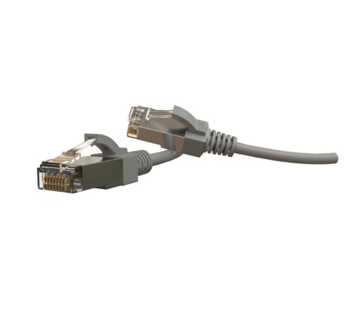 Патч-корд Hyperline PC-LPT-SFTP-RJ45-RJ45-C6-1.5M-LSZH-GY