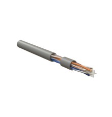 Кабель для сетей Industrial Ethernet Hyperline IUUTP4-C6-S23/1-FRPVC-GY
