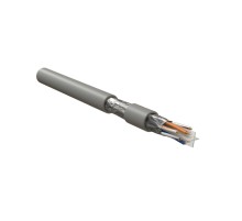 Кабель для сетей Industrial Ethernet Hyperline IFUTP4-C6-S23/1-FRPVC-GY