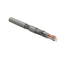 Кабель для сетей Industrial Ethernet Hyperline ISFUTP4-C6-P24/19-PU-GY