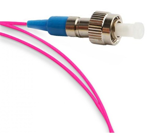 Пигтейл волоконно-оптический MM 50/125 (OM4) FC 1 м LSZH Hyperline FPT-B9-504-FC/PR-1M-LSZH-MG Пигтейл волоконно-оптический MM 50/125 (OM4) FC 1 м LSZH Hyperline FPT-B9-504-FC/PR-1M-LSZH-MG