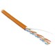 Кабель витая пара Hyperline UUTP4-C5E-S24-IN-PVC-OR-100