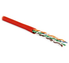 Кабель витая пара Hyperline UUTP4-C5E-P24-IN-LSZH-RD-305