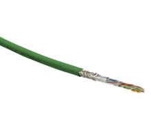 Кабель витая пара Hyperline SFUTP4-C5E-S24-IN-LSZH-GN-305