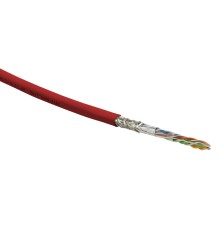 Кабель витая пара Hyperline SFUTP4-C5E-S24-IN-LSZH-RD-305
