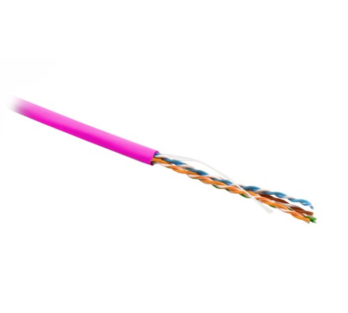 Кабель витая пара Hyperline UUTP4-C5E-S24-IN-PVC-PK-100